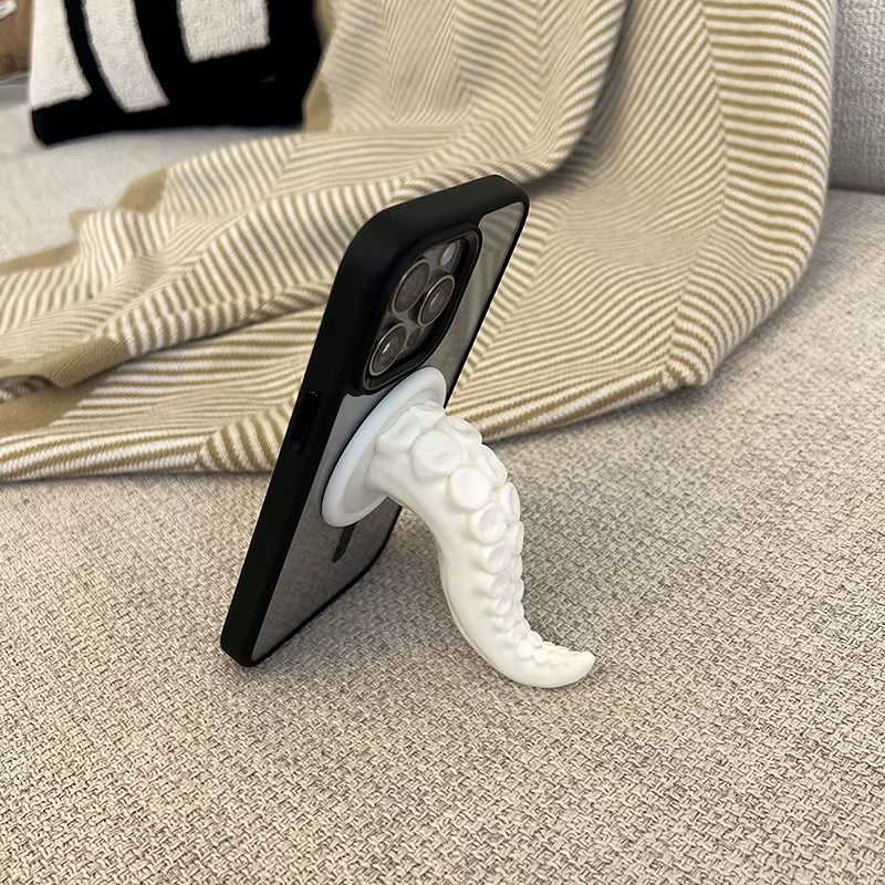 Creative Octopus Tentacle Claw Magnetic Mobile Phone Holder Refrigerator Magnetic Hook Magsafe Handheld Phone Stand