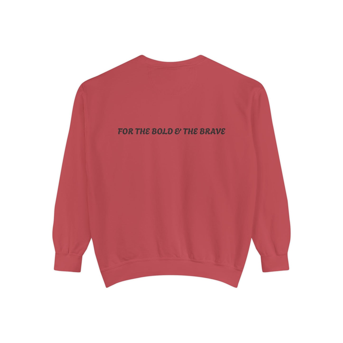 Unisex Garment-Dyed Sweatshirt - Form Meets Function | For the Bold & the Brave