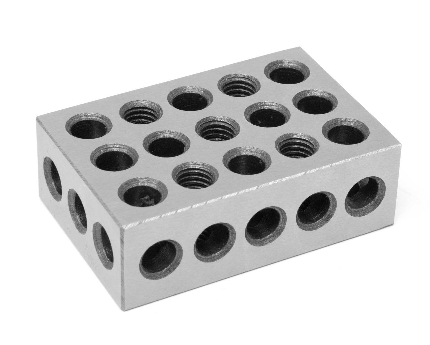 25 X 50 X 75 Mm Steel-Hardened Metric Precision 123 Blocks, Two Pack