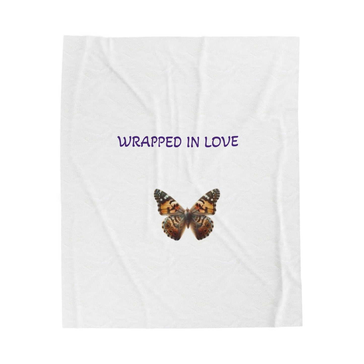 Plush Blanket - Wrapped In Love Design