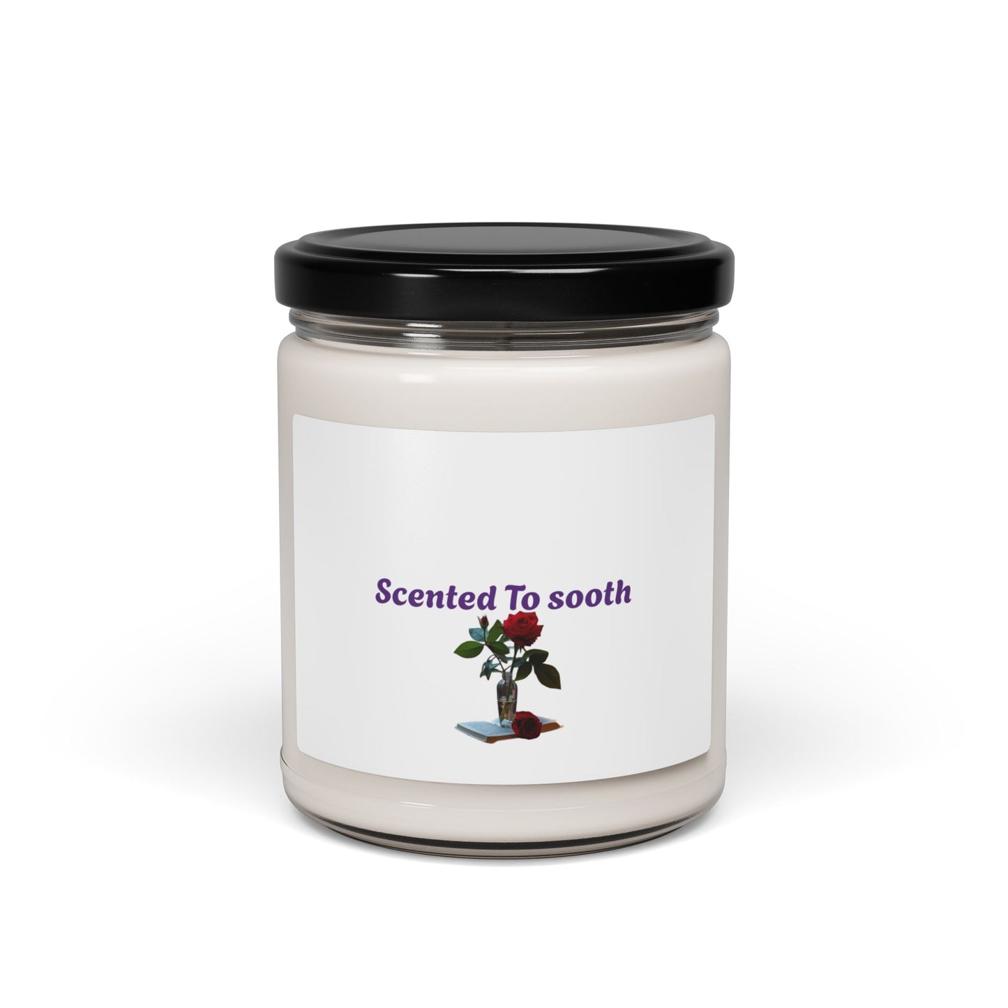 Scented Soy Candle - "Scented To Sooth" - Relaxing Aromatherapy for Home Decor