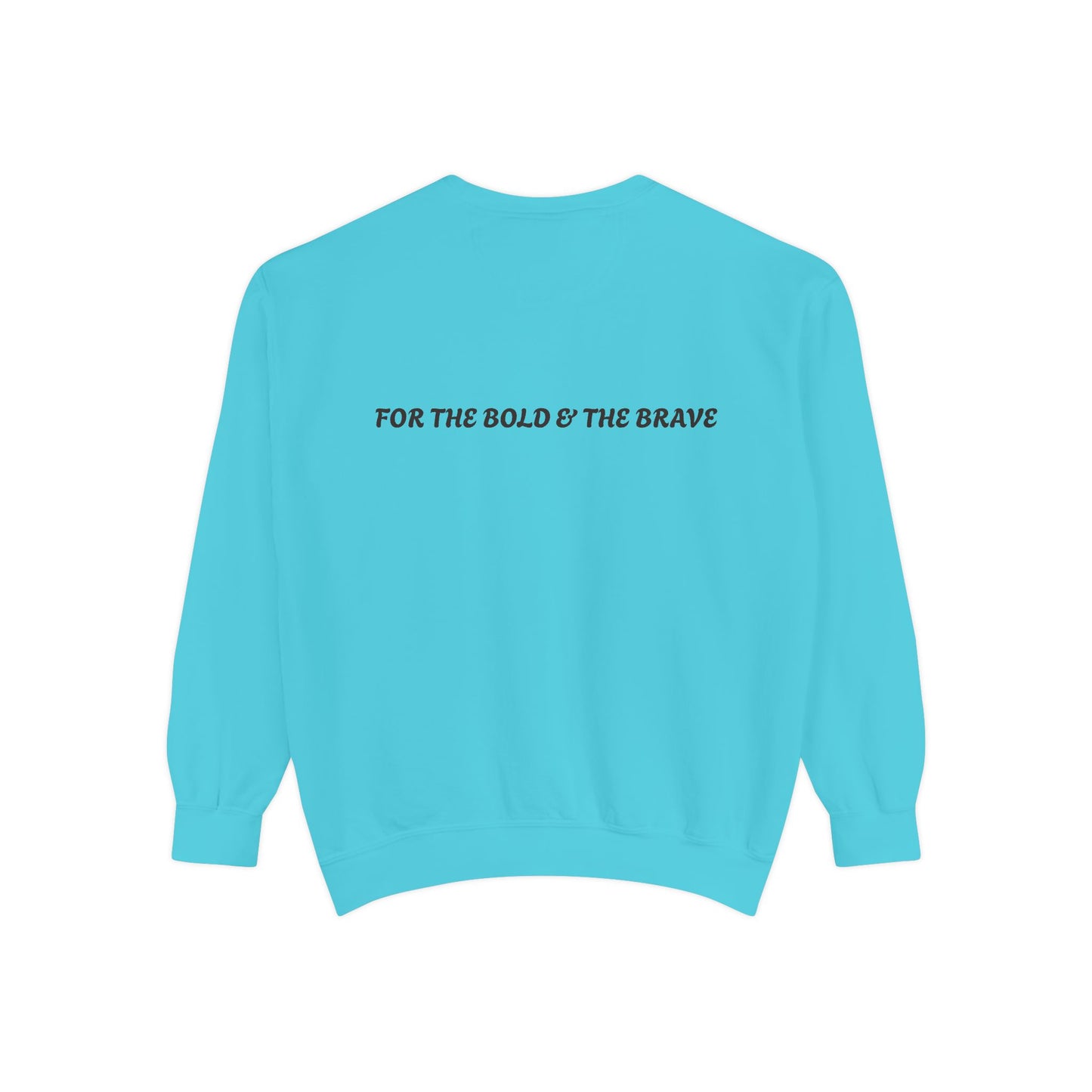 Unisex Garment-Dyed Sweatshirt - Form Meets Function | For the Bold & the Brave