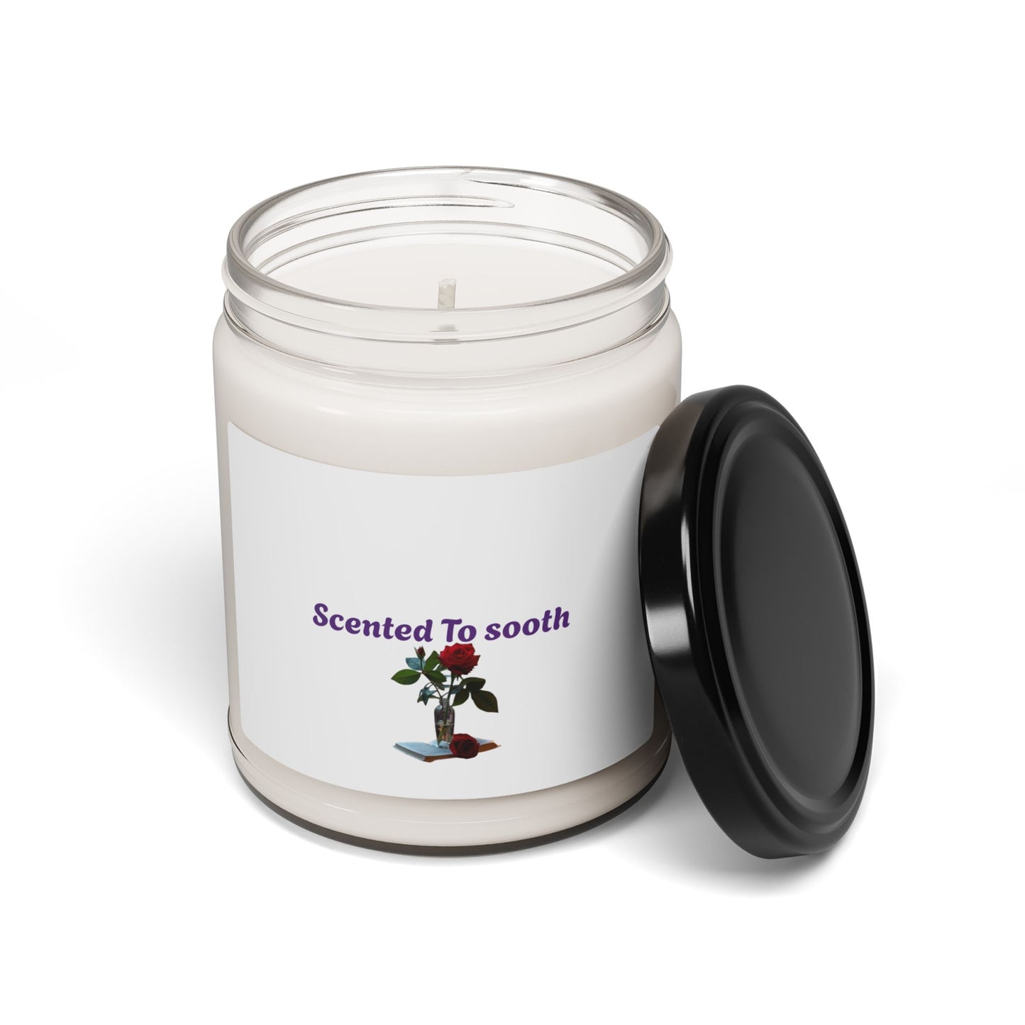 Scented Soy Candle - "Scented To Sooth" - Relaxing Aromatherapy for Home Decor