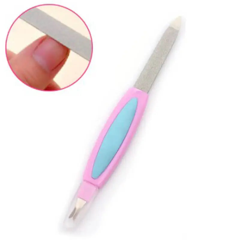 2 in 1 Nail File and Cuticle Remover