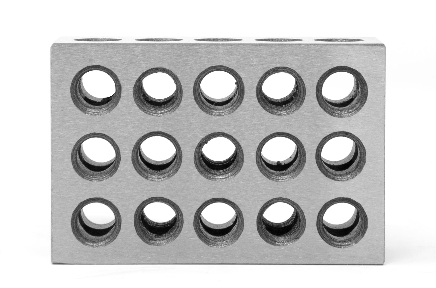 25 X 50 X 75 Mm Steel-Hardened Metric Precision 123 Blocks, Two Pack