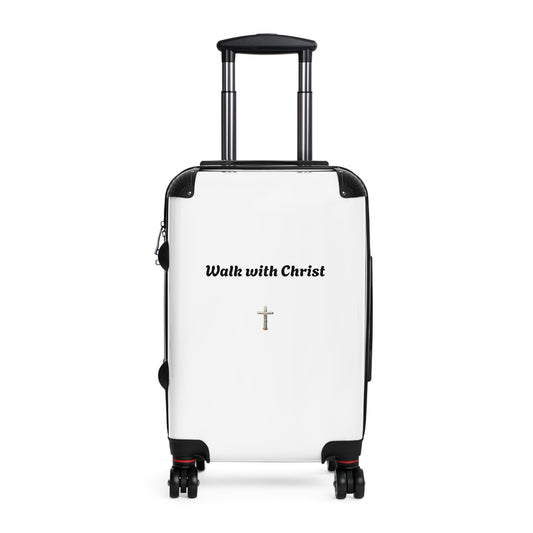 Inspirational "Walk with Christ" Carry-On Suitcase