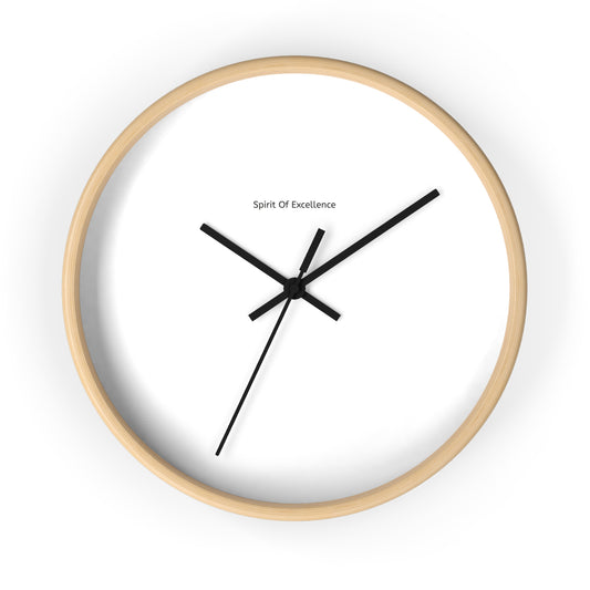 Minimalist Wall Clock - Spirit of Excellence Decor