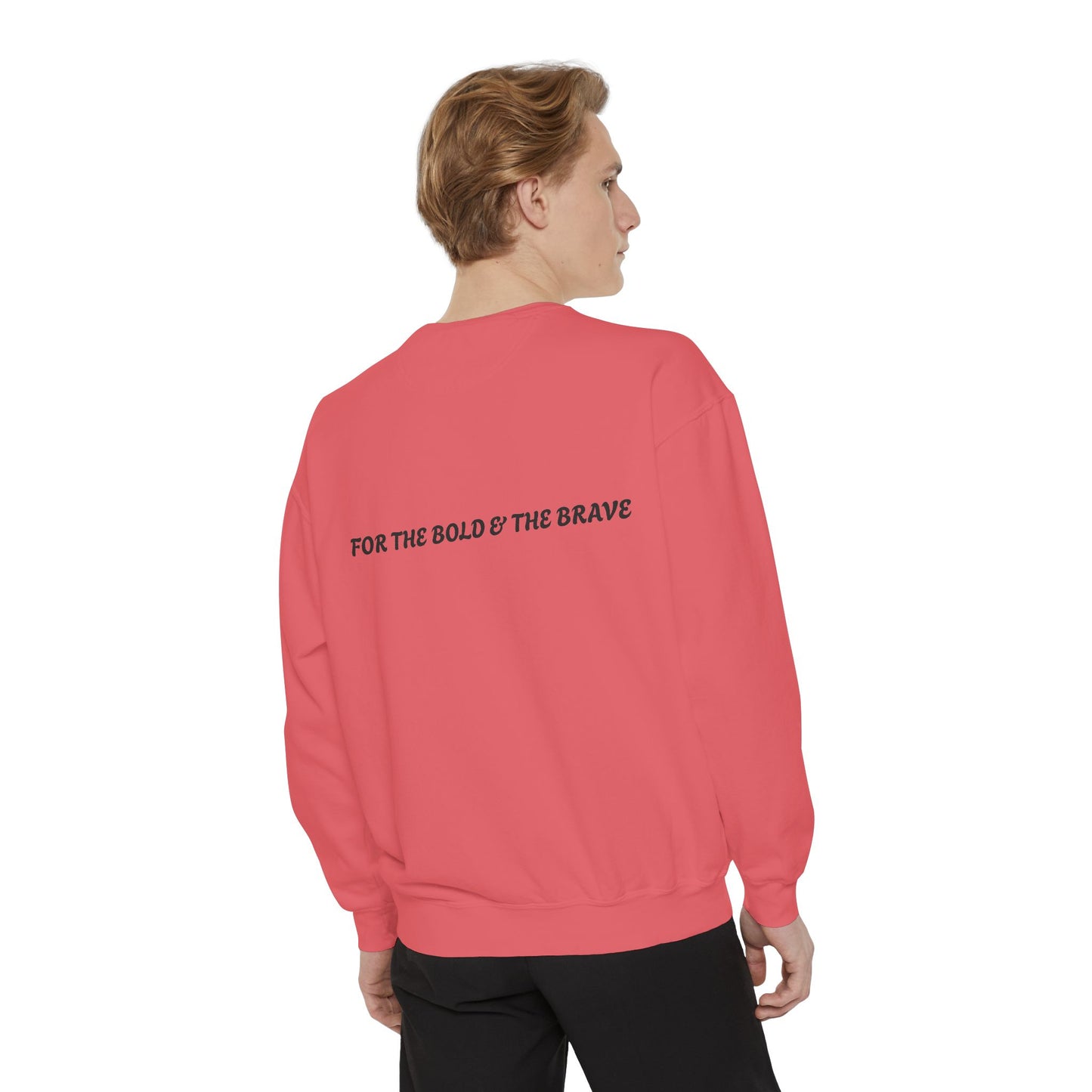 Unisex Garment-Dyed Sweatshirt - Form Meets Function | For the Bold & the Brave