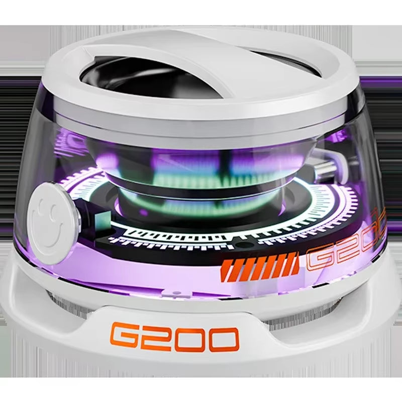 Portable Bluetooth Speaker G200 RGB Lighting Magnetic Speaker BT5.3 Mini Sound Box 7 Hours Playback Phone Holder