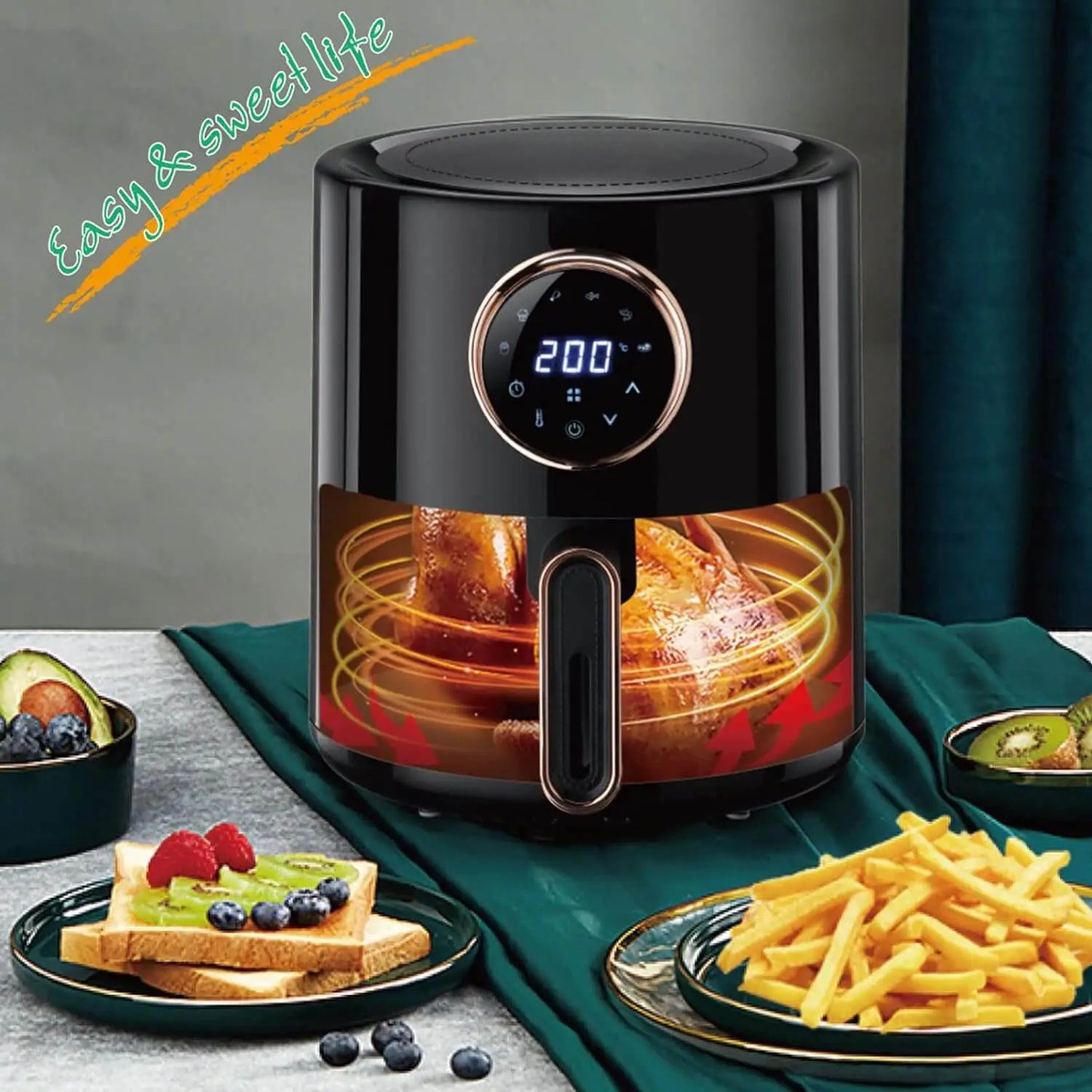 4.8L Automatic Fryer Oven