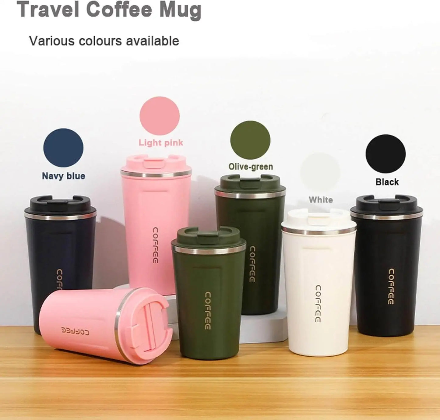 500ml Stainless Steel Temperature Display Coffee Flask