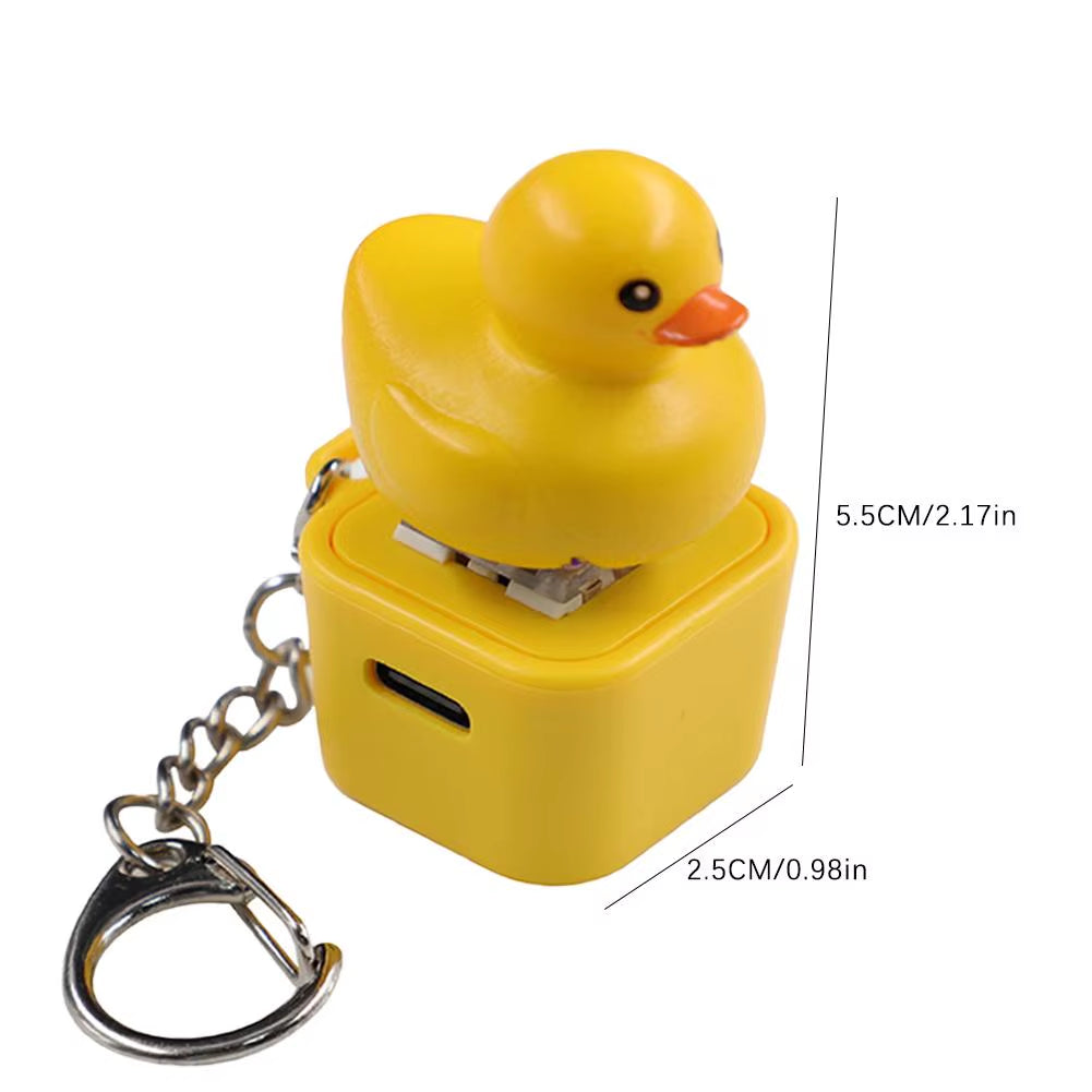 Rechargeable Cat Claw Wooden Fish Little Yellow Duck Hot-Swappable Shaft Seat Colorful Effect N212 Shaft Tester