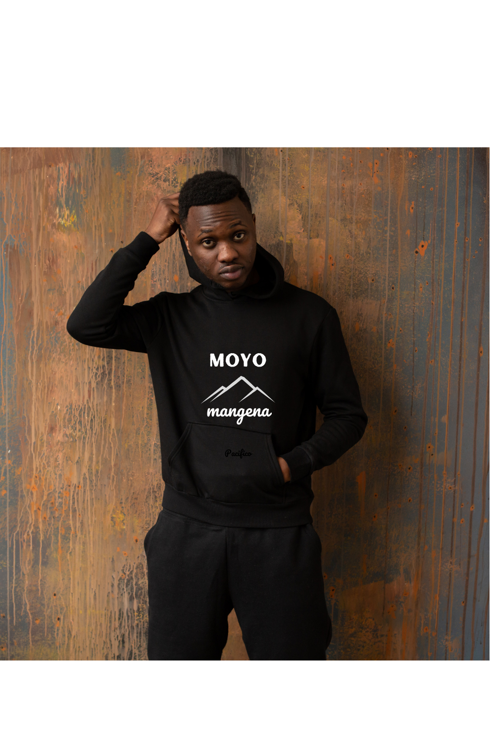 Bold Comfort with the Moyo Black Hoodie