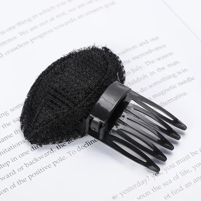 1PC Invisible Hair Pins Forehead Volume Fluffy Princess Styling Sponge Pad Women Fashion Professional Makeup Comb Hair Clips Mat