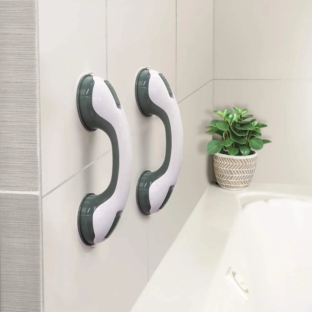 With Shower Handle Non-Slip Support Toilet Bathroom Safety Grab Rod Handle Vacuum Suction Cup Suction Cup Handrail