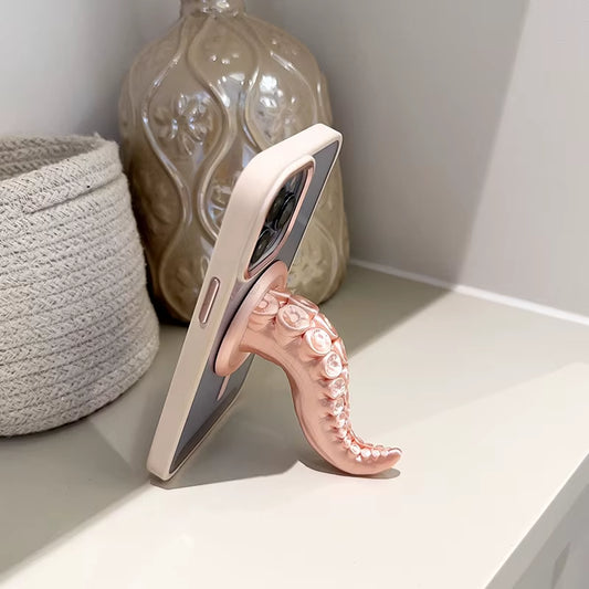 Creative Octopus Tentacle Claw Magnetic Mobile Phone Holder Refrigerator Magnetic Hook Magsafe Handheld Phone Stand