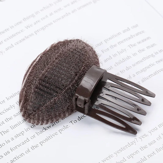 1PC Invisible Hair Pins Forehead Volume Fluffy Princess Styling Sponge Pad Women Fashion Professional Makeup Comb Hair Clips Mat