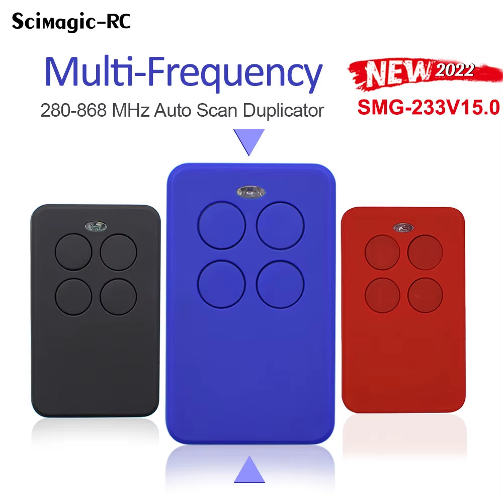 Universal Multi-Frequency 280Mhz-868Mhz Remote Control Duplicator for Rolling Code and Fixed Code Cloner